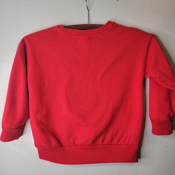 The Grinch Dr Seuss Red Sweatshirt Pullover Top 4T Graphic Whimsy Cute Festive - Picture 4 of 10